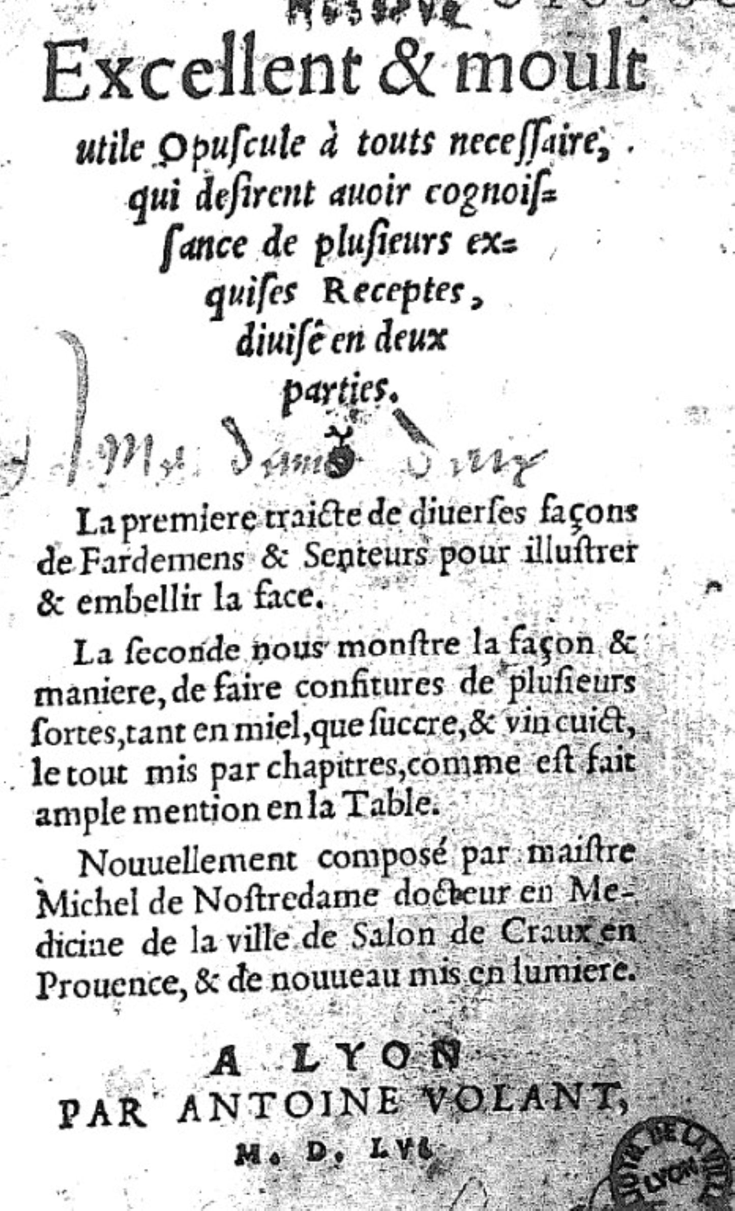 1555 Rouge from Nostradamus