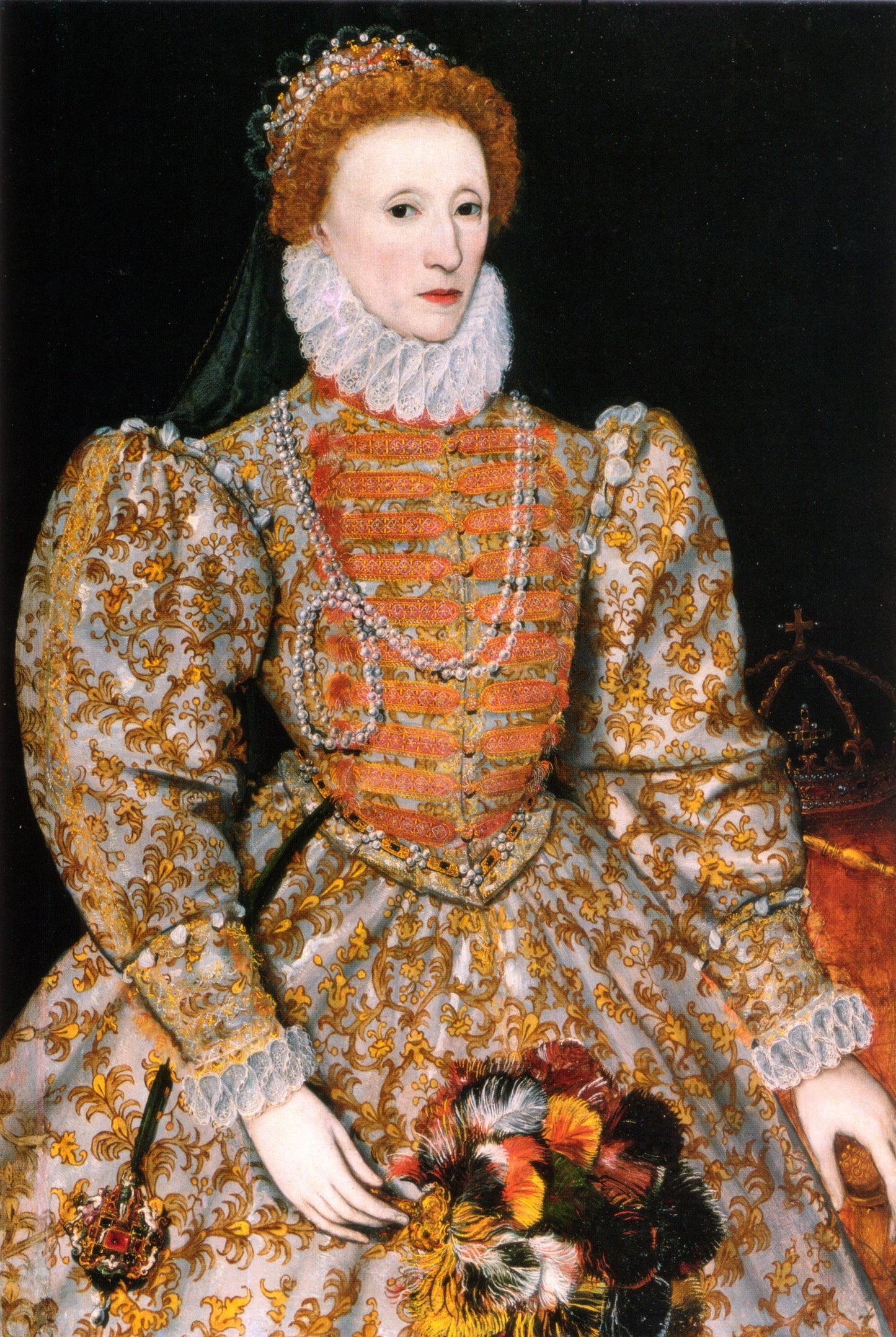 The Darnley Portrait of Elizabeth 1 National Portrait Gallery London England